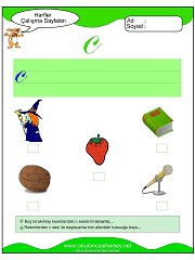 C Sesi Çalışma Sayfaları